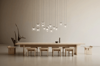 Crystal Pixels Customize Chandelier-Neutral Decor