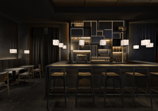 Crystal Pixels Customize Chandelier-Neutral Decor