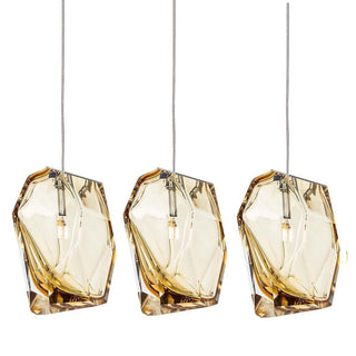Crystal Rock Cluster Pendant Light-Neutral Decor