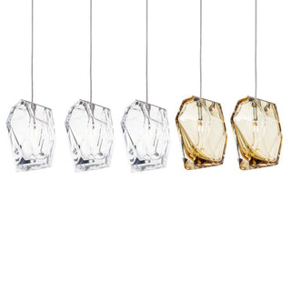 Crystal Rock Cluster Pendant Light-Neutral Decor