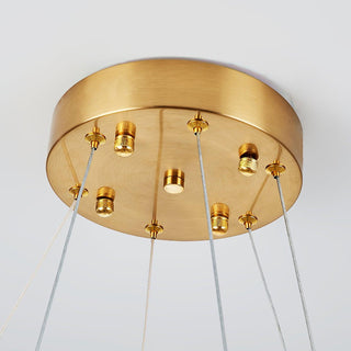 Lustra Lustre Anneau en Cristal Poli