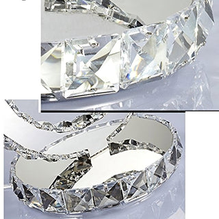 Ivor Lampe de Table Cristal Rings