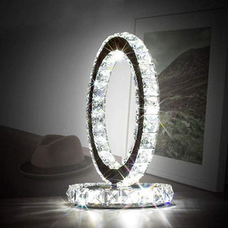 Ivor Lampe de Table Cristal Rings