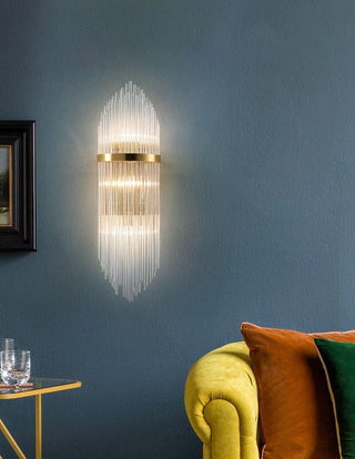 Ildorel Applique Murale en Cristal Postmoderne de Luxe