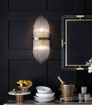 Ildorel Applique Murale en Cristal Postmoderne de Luxe
