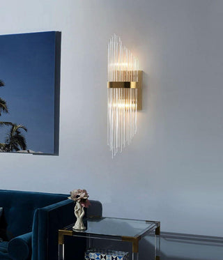 Ildorel Applique Murale en Cristal Postmoderne de Luxe