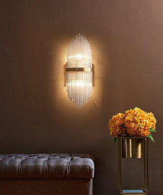 Ildorel Applique Murale en Cristal Postmoderne de Luxe