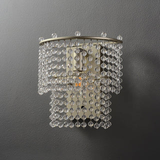 Aurora Applique Murale Cascade de Cristal