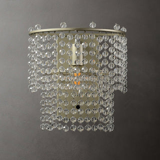Aurora Applique Murale Cascade de Cristal
