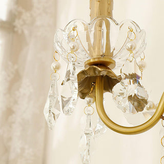 Nydoraris Applique Murale Cristal Chaîne de Perles Élégance