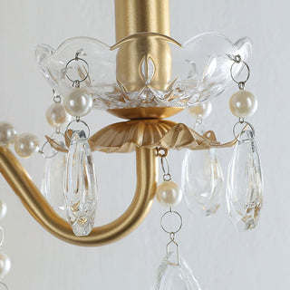Nydoraris Applique Murale Cristal Chaîne de Perles Élégance