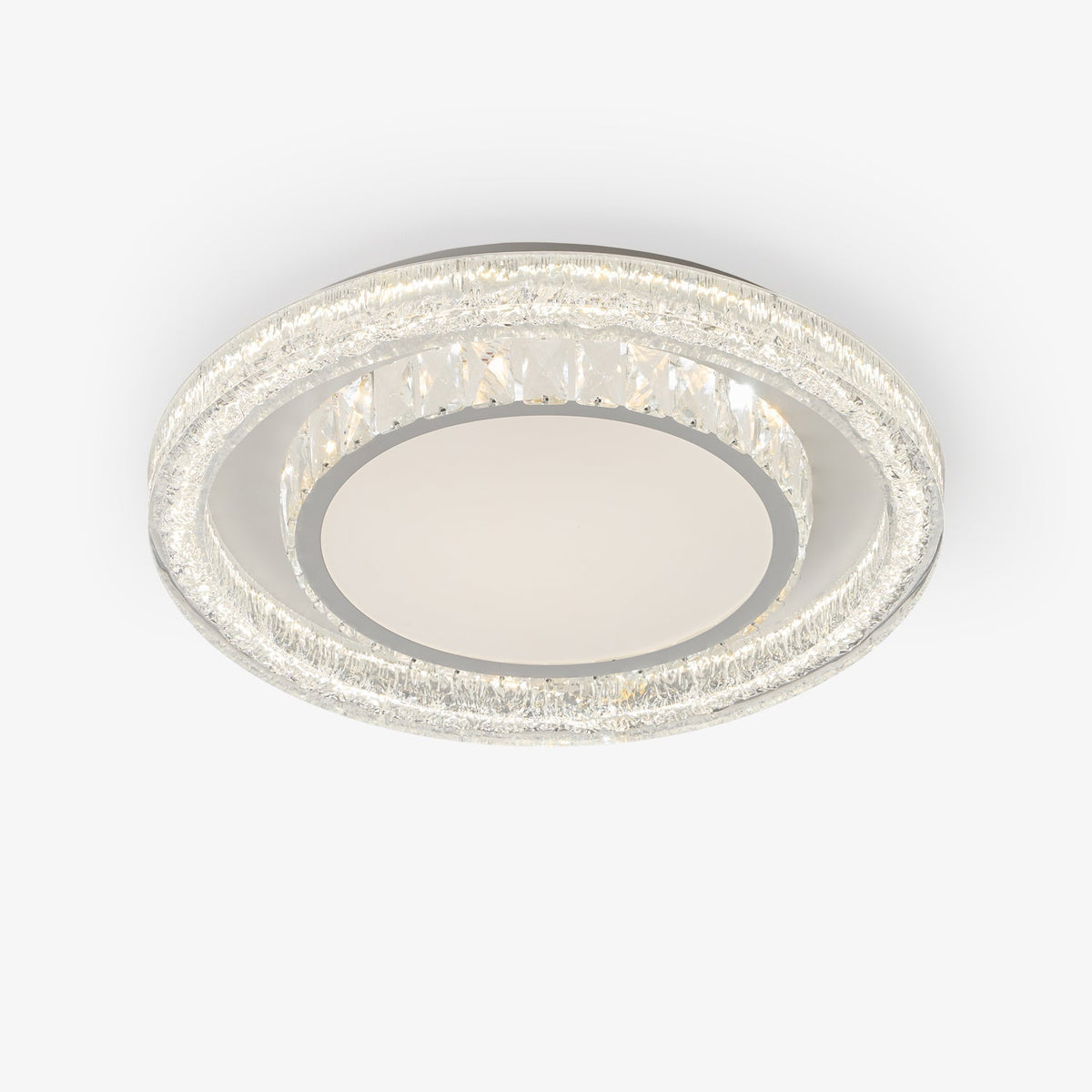 Jorelia Plafonnier en Cristal de Luxe Postmoderne