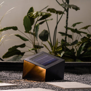 Evsore Lampe Solaire Extérieure Unique Cube Jardin