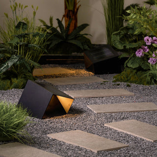 Evsore Lampe Solaire Extérieure Unique Cube Jardin