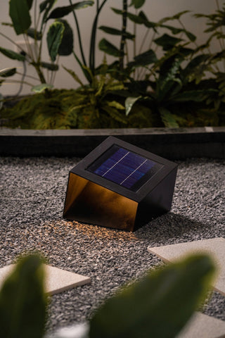 Evsore Lampe Solaire Extérieure Unique Cube Jardin