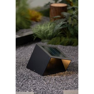 Evsore Lampe Solaire Extérieure Unique Cube Jardin
