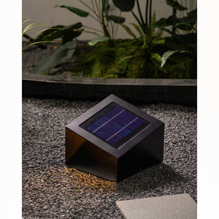 Evsore Lampe Solaire Extérieure Unique Cube Jardin