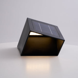 Evsore Lampe Solaire Extérieure Unique Cube Jardin