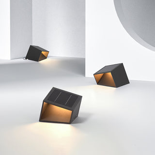 Evsore Lampe Solaire Extérieure Unique Cube Jardin