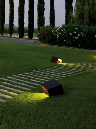 Evsore Lampe Solaire Extérieure Unique Cube Jardin