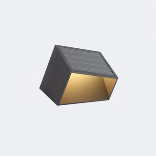 Evsore Lampe Solaire Extérieure Unique Cube Jardin
