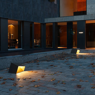Evsore Lampe Solaire Extérieure Unique Cube Jardin