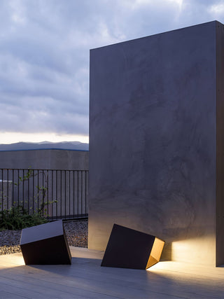 Evsore Lampe Solaire Extérieure Unique Cube Jardin