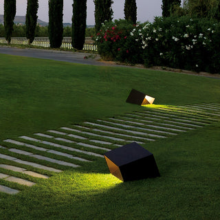 Evsore Lampe Solaire Extérieure Unique Cube Jardin