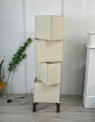 Kian Lampadaire en Tissu Moderne