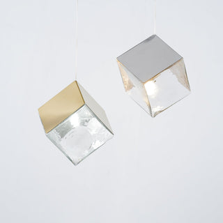 Cubic Luster Cascade Chandelier-Neutral Decor