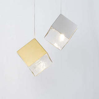 Cubic Luster Cascade Chandelier-Neutral Decor