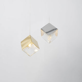 Cubic Luster Cascade Chandelier-Neutral Decor