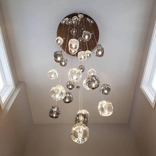 Glowcube Lustre en Cristal Moderne