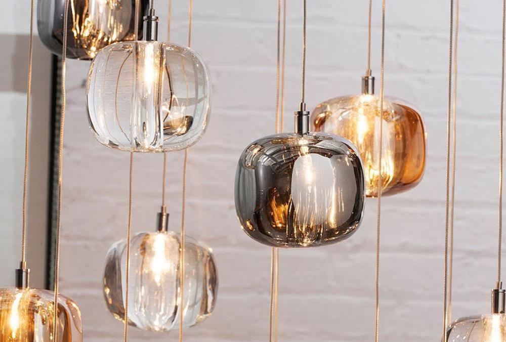 Glowcube Lustre en Cristal Moderne