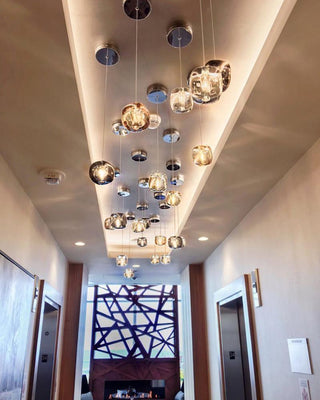 Glowcube Lustre en Cristal Moderne