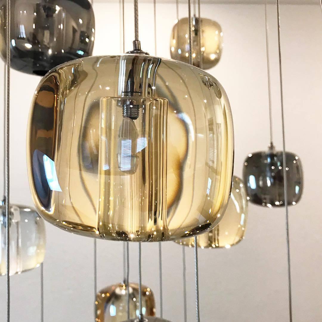 Glowcube Lustre en Cristal Moderne