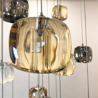Glowcube Lustre en Cristal Moderne
