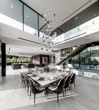 Glowcube Lustre en Cristal Moderne