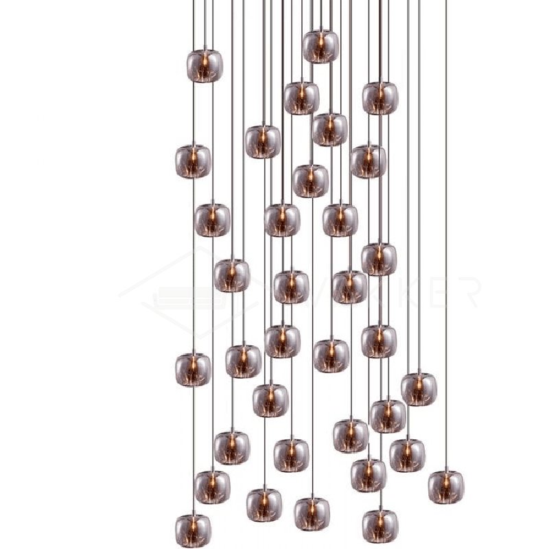 Glowcube Lustre en Cristal Moderne