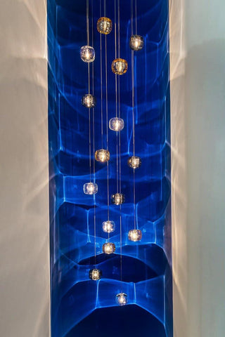 Glowcube Lustre en Cristal Moderne
