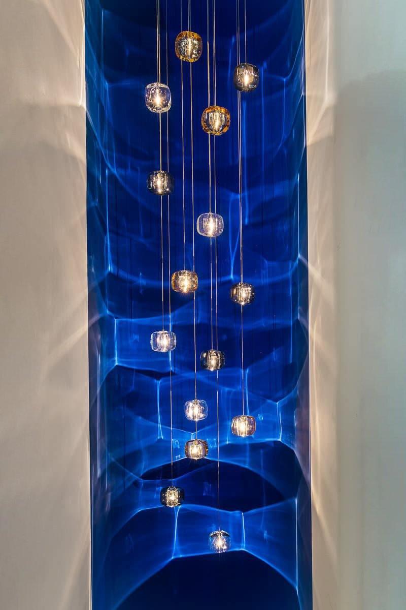 Glowcube Lustre en Cristal Moderne