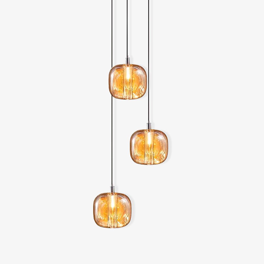 Glowcube Lustre en Cristal Moderne