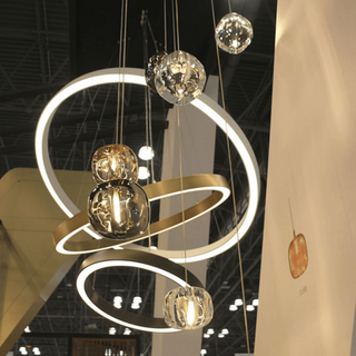 Glowcube Lustre en Cristal Moderne