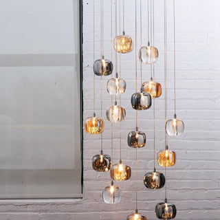 Glowcube Lustre en Cristal Moderne