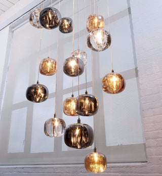 Glowcube Lustre en Cristal Moderne