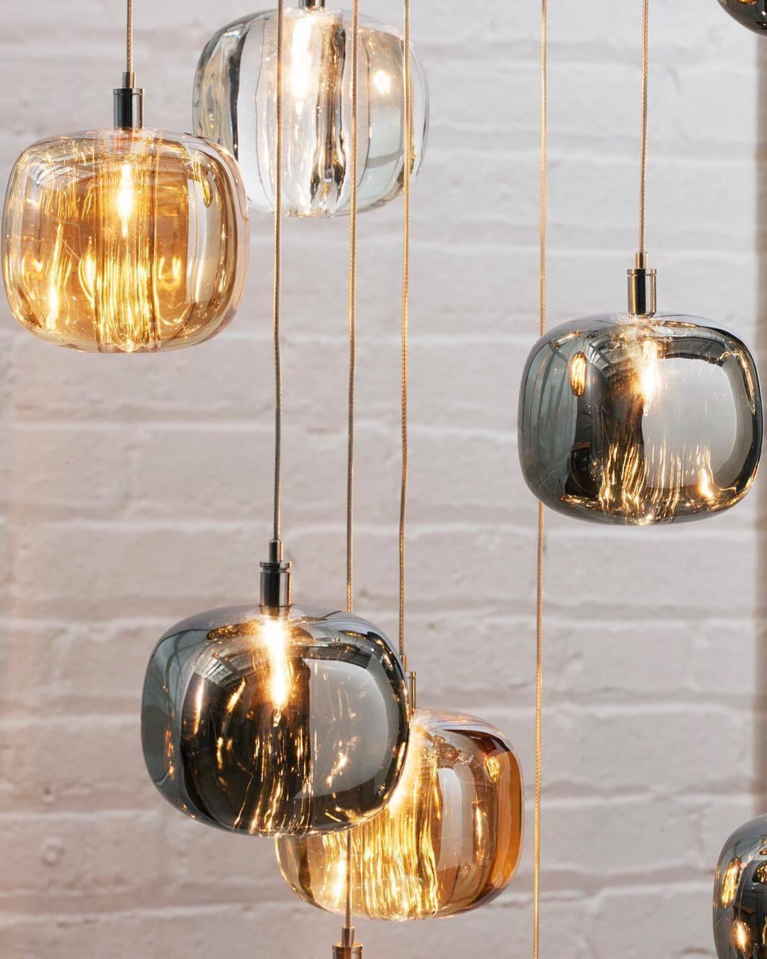 Glowcube Lustre en Cristal Moderne