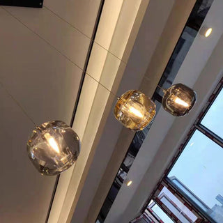 Glowcube Lustre en Cristal Moderne