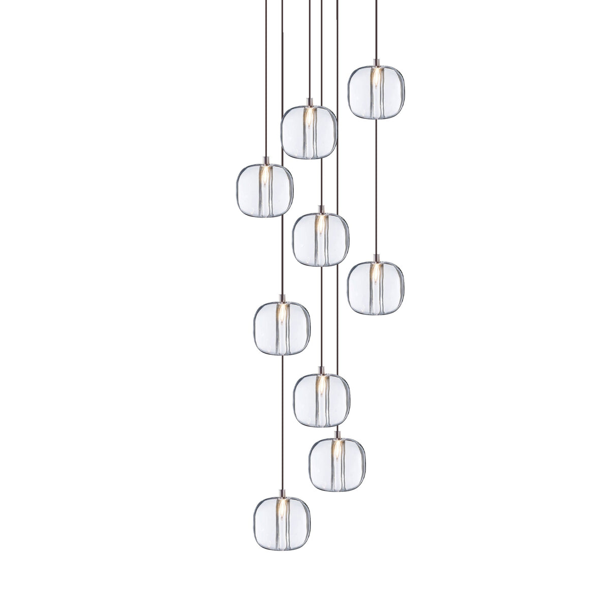Glowcube Lustre en Cristal Moderne