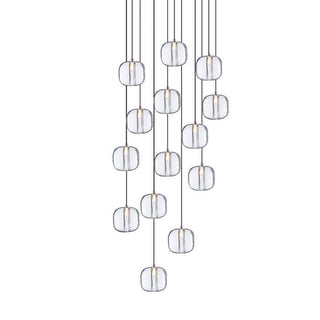Glowcube Lustre en Cristal Moderne