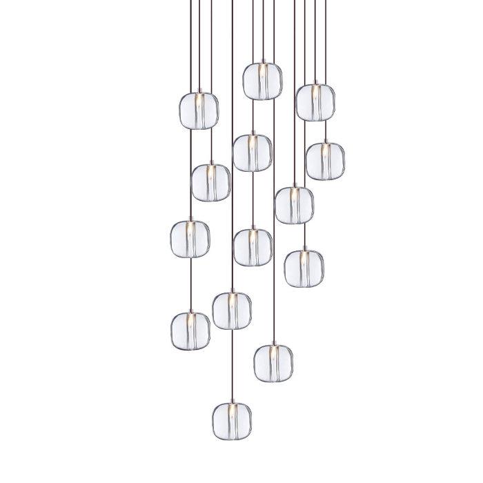 Glowcube Lustre en Cristal Moderne
